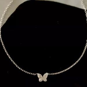Gorgeous 925 Silver Butterfly Bracelet